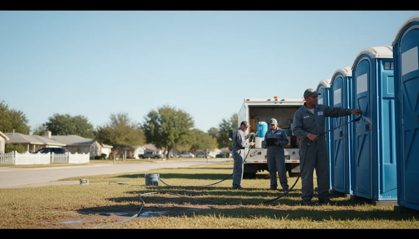 Long-Term Portable Toilet Rental in Cove, AR near me